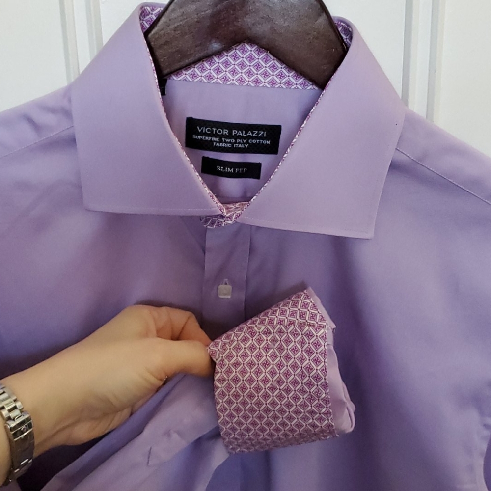 Men's collared button down